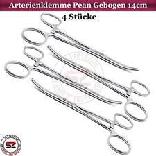 Pean zange gebogen - pean,