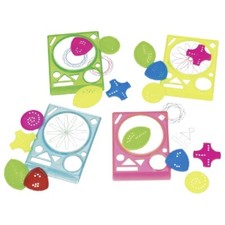 20x Spirograph mit 4 Vorlagen