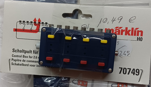 Märklin schaltpult 70749 - märklin,