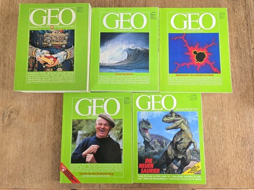 Geo zeitschriften 1977 1991 - geo,