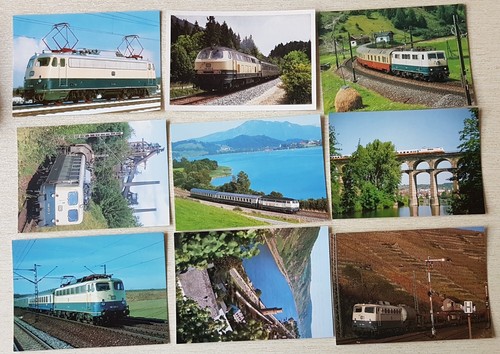 Eisenbahn postkarten bilder - postkarten, 9