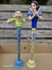 2 Disney World on Ice Schneewittchen & 7 Zwerge & Dopey Souvenir Stifte funktionieren nicht