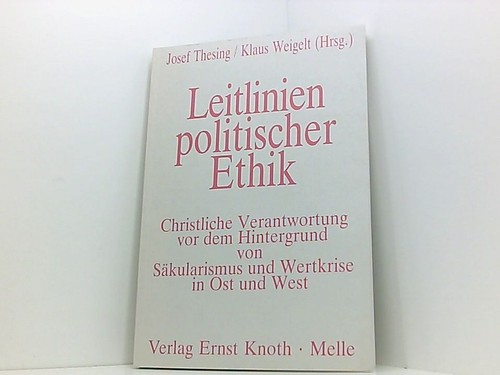 Leitlinien politischer ethik - politischer,