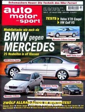 4) Auto Motor Sport AMS 02/1998 - Daimler Super V8 mit  - Daimler Double Six mi