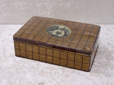 Antike Rüger Hansi Schokolade Kakao Blechdose Dresden Vintage - Reklame Werbung