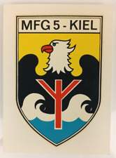 Vintage Decal Abziehbild MFG 5 Marinefliegergeschwader 5 Kiel