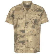 Türkisches Feldhemd Jandarma M2018 Desert Camo Hemd Kurzarm Armee Gendarmerie