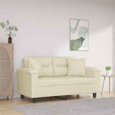 Sitzer sofa mit zierkissen - 2-sitzer-sofa,