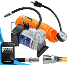 Luftkompressorpumpe Gasgenerator Analog Display Autoreifen 12 V Schwerlast SWAC14. Matte ✅