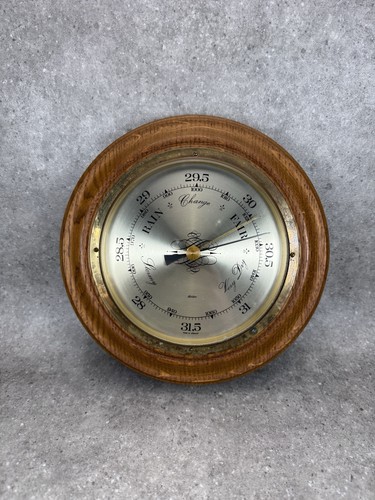 Vintage aneroid barometer - vintage,