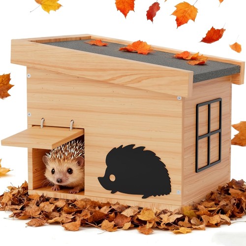 Igelhaus winterfest holz - winterfest,
