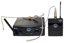 B-WARE AKG WMS 40 Mini Sport Funk Headset Drahtlos Komplett Set Funksystem ISM2