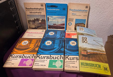 DDR - KURSBUCH TASCHENFAHRPLAN DEUTSCHE REICHSBAHN 80er/ 90er JAHRE zur AUSWAHL
