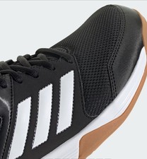 Adidas Ligra 7 M Hallenschuhe Indoor schwarz weiß gum NEU UVP70€ Gr43⅓ FZ4658