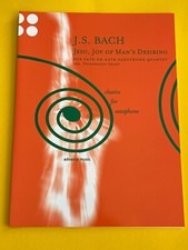 Jesu Joy Of Man's Desiring, Bach, arr. F. Graef, Saxophone Quartet(SATB/AATB)