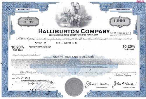 Halliburton company 1980 - halliburton,