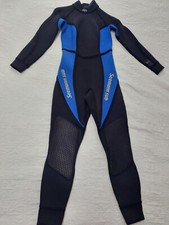 Seemann sub Damen Schnorchel- Tauch- Anzug (ggf. Wasserski) Gr 38 Schwarz-Blau
