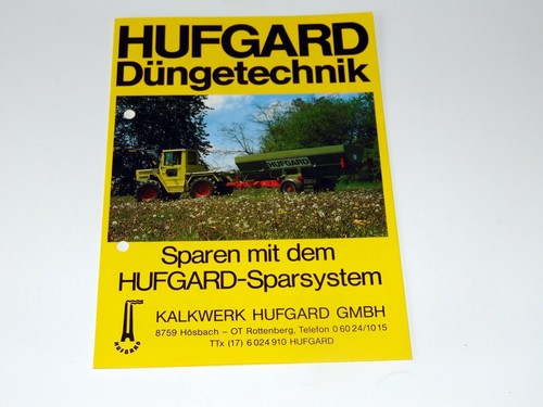 Hufgard düngetechnik prospekt - hufgard,
