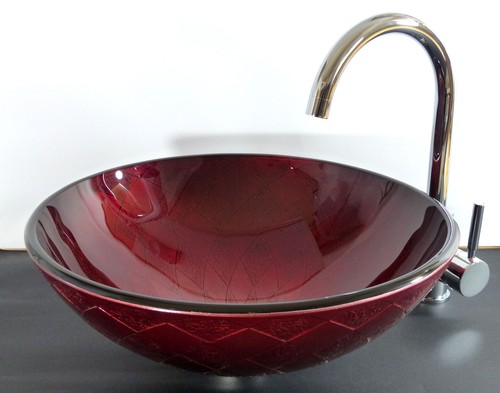 Aufsatz glas waschbecken - aufsatz,