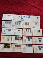 Ersttagsbriefe (51 Stück) +