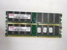 TAKEMS RAM SET 2GB (2x 1GB) (2x BD1024TEC60DA CL3  PC 3200 ) DDR 1 für PC #R451