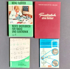 4 X Fernsehtechnik + Formelsammlung + Radiopraktiker  Bastelbuch Radio Elektonik
