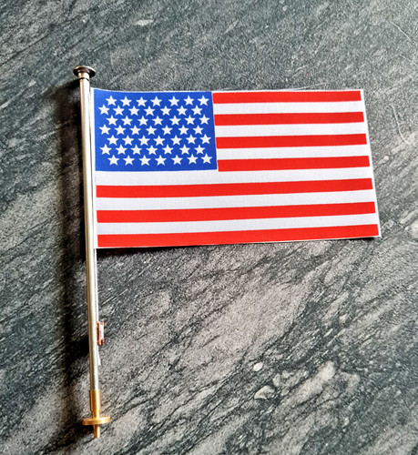 Usa fahne 65x40mm mit - usa,