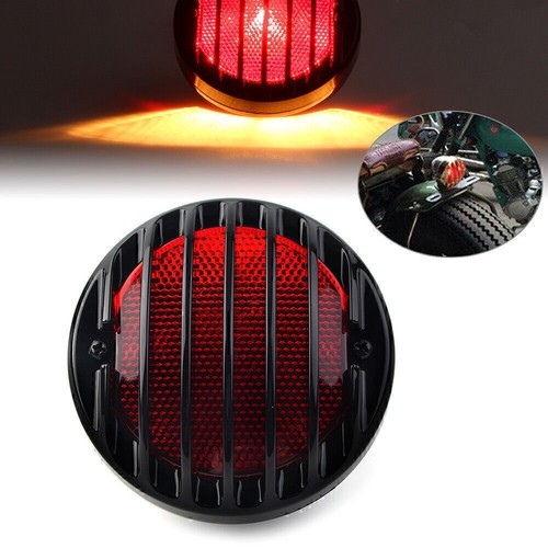 Schwarzes motorrad rücklicht - schwarzes,