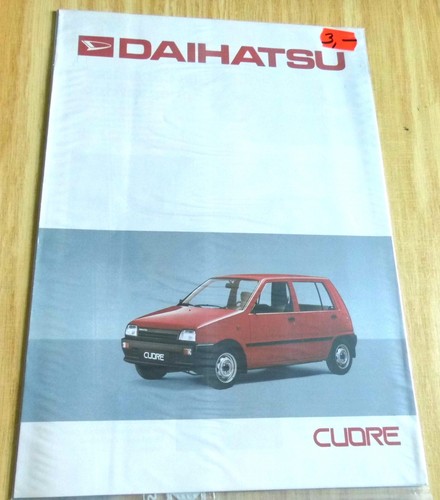 Daihatsu cuore prospekt - daihatsu,