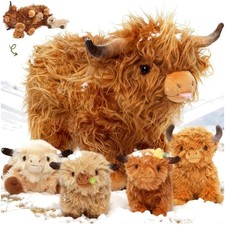 Kuscheltier Kuh Plüschtier