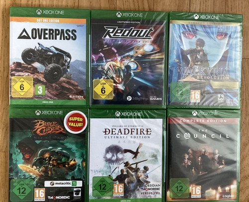 Xbox one spiele sammlung - spiele,
