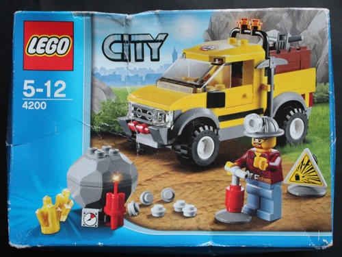 Lego city mining truck - city, x