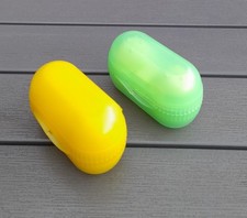 Tupperware zwei dabei Eierbehälter Box gelb/grün  - 2 Stck. im Set Tupper 