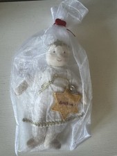 KÄTHE KRUSE Waldorf  SCHUTZENGEL Stoff Puppe unbesp.  Adventsengel Zertif Vint