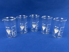 Becherglas 25 mL hohe Form 5