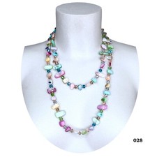 Lange Halskette Perlen