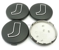 4x Rondell Nabendeckel ROD Felgendeckel Nabenkappe Schwarz Matt 60mm 2570 NEU