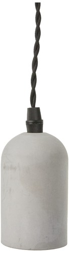 Kikkerland concrete pendant - concrete,