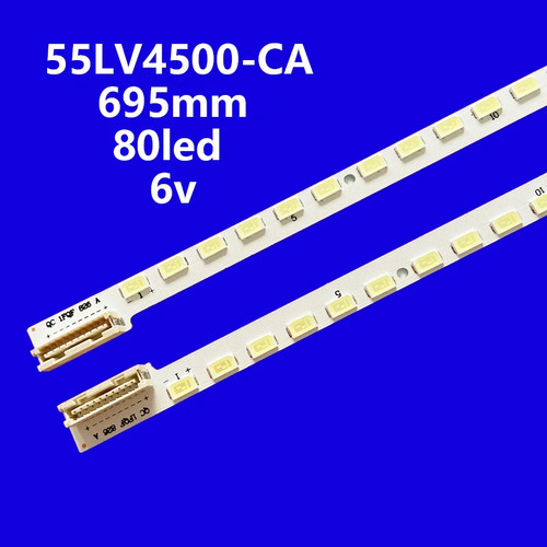 Led strips für v6 - 55", edge