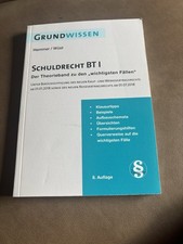 Grundwissen Schuldrecht BT I Hemmer/Wüst