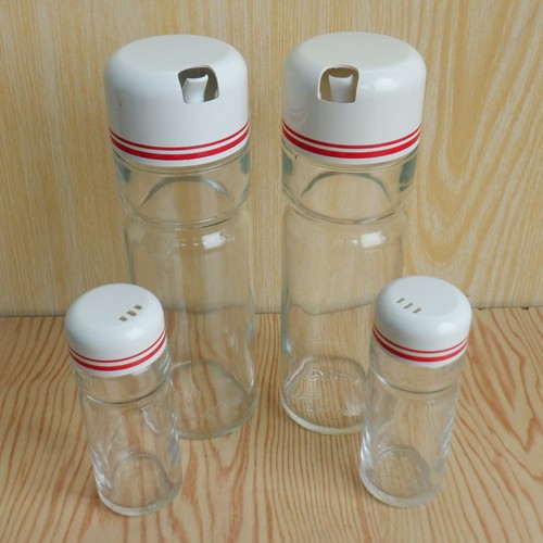 Vintage glas gewürzgläser - glas,