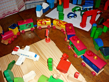 Holzspielzeug Bausteine