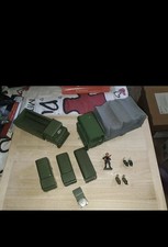 Konvolut DDR Holzspielzeug NVA Autos / Soldaten/ Militär PLUS 9 Tarnfleck Soldat