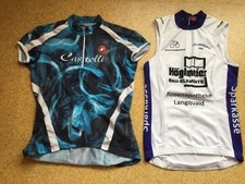 Damen Radshirt, 2 Stück, Castelli Kurzarm, OWAYO Ärmellos, Gr. L