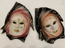 2 Venezianische Masken 28cm