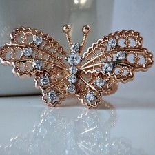 Ring schmetterling zirkonia - ring,