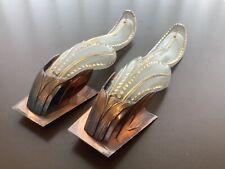 Art Deco Paar Wandlampen Frankreich EZAN / PETITOT