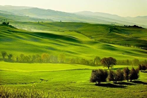 Wandbild landschaft san - landschaft,,