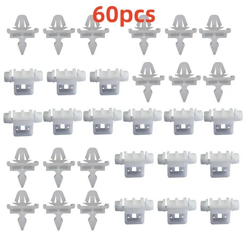 60x zierleisten klammern clips - 60x,