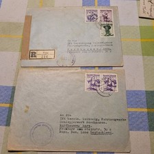 DDR Brief Nordhausen  Schlepperwerk  Zensurstempel Österreich IFA Motorenwerk 
